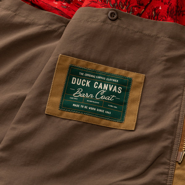 Duck Canvas Barn Coat - Dull Gold