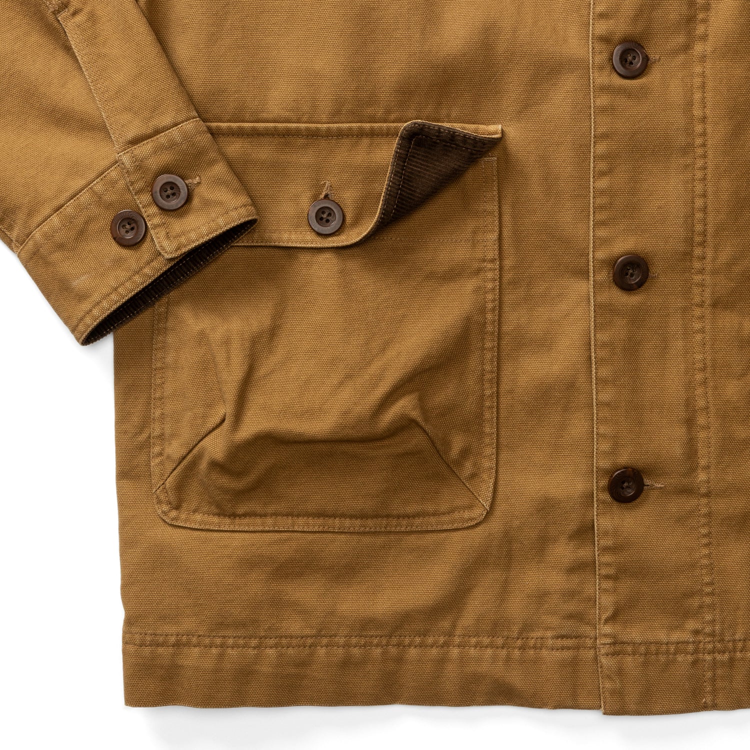 Duck Canvas Barn Coat - Dull Gold