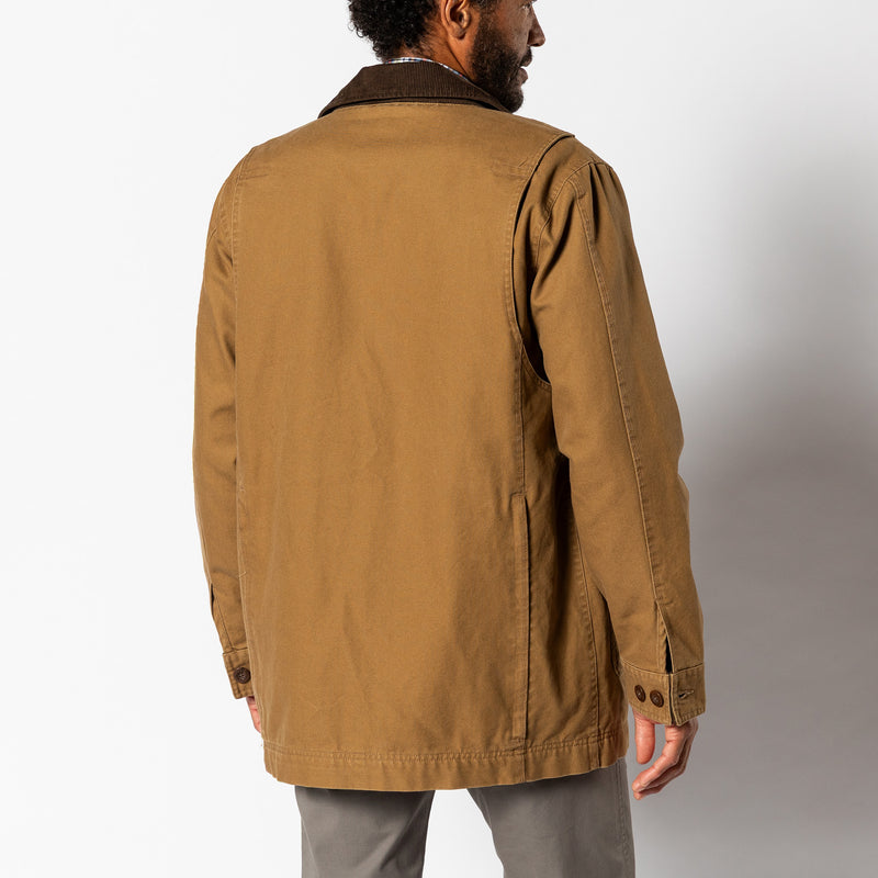 Duck Canvas Barn Coat - Dull Gold