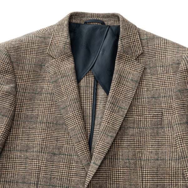 Dillon Glen Plaid Sport Coat - Dark Brown