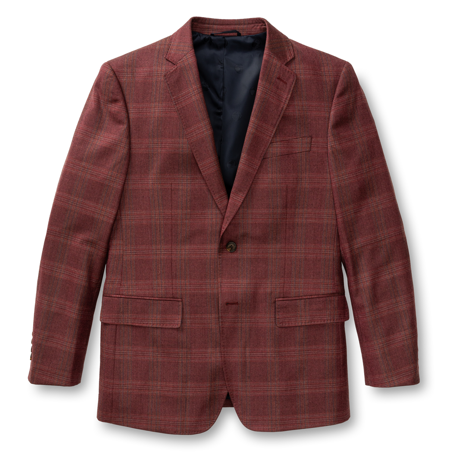 Sampson Plaid Sport Coat - Fig
