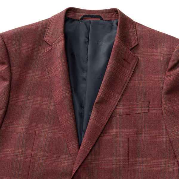 Sampson Plaid Sport Coat - Fig