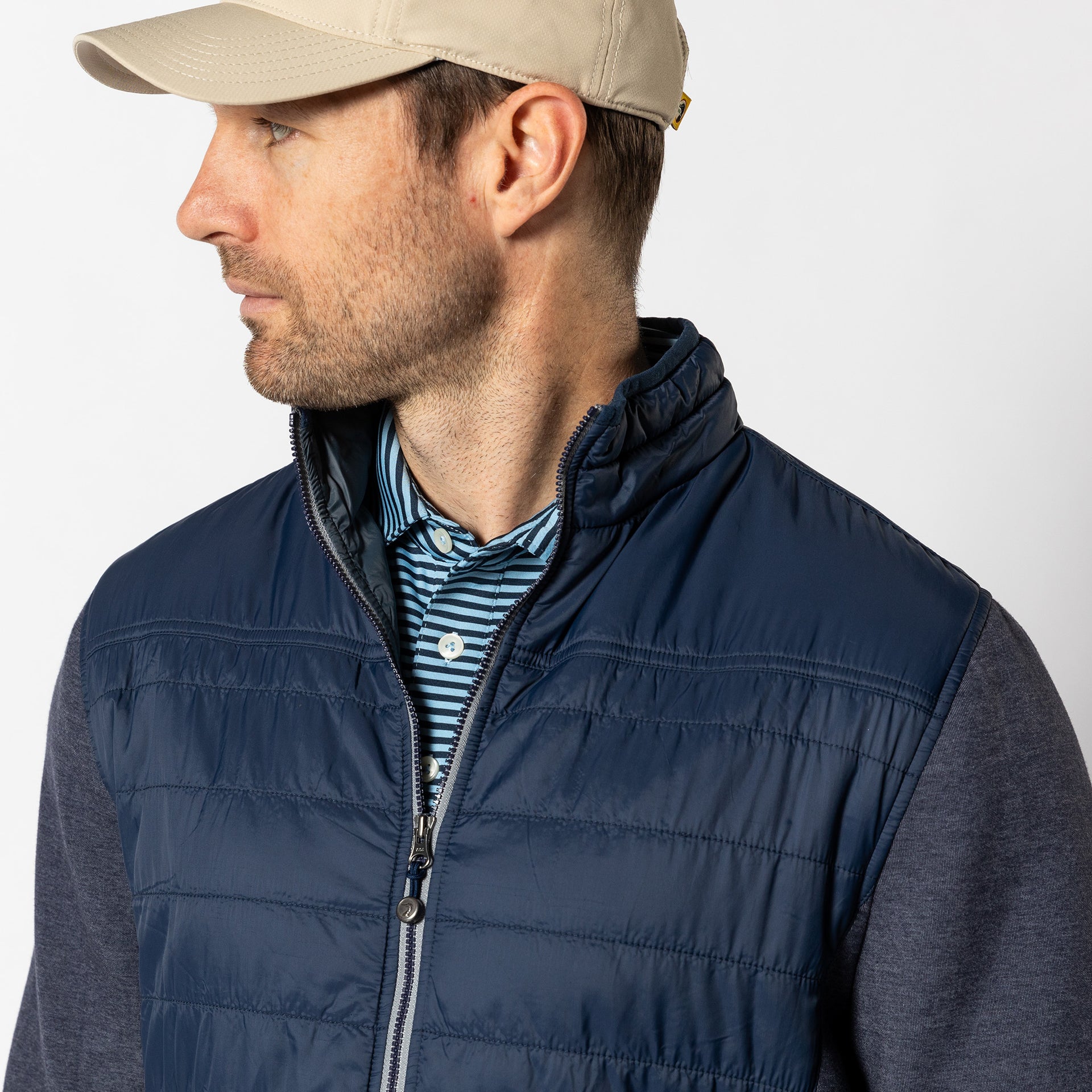Ridgeland Performance Quilted Jacket - Navy