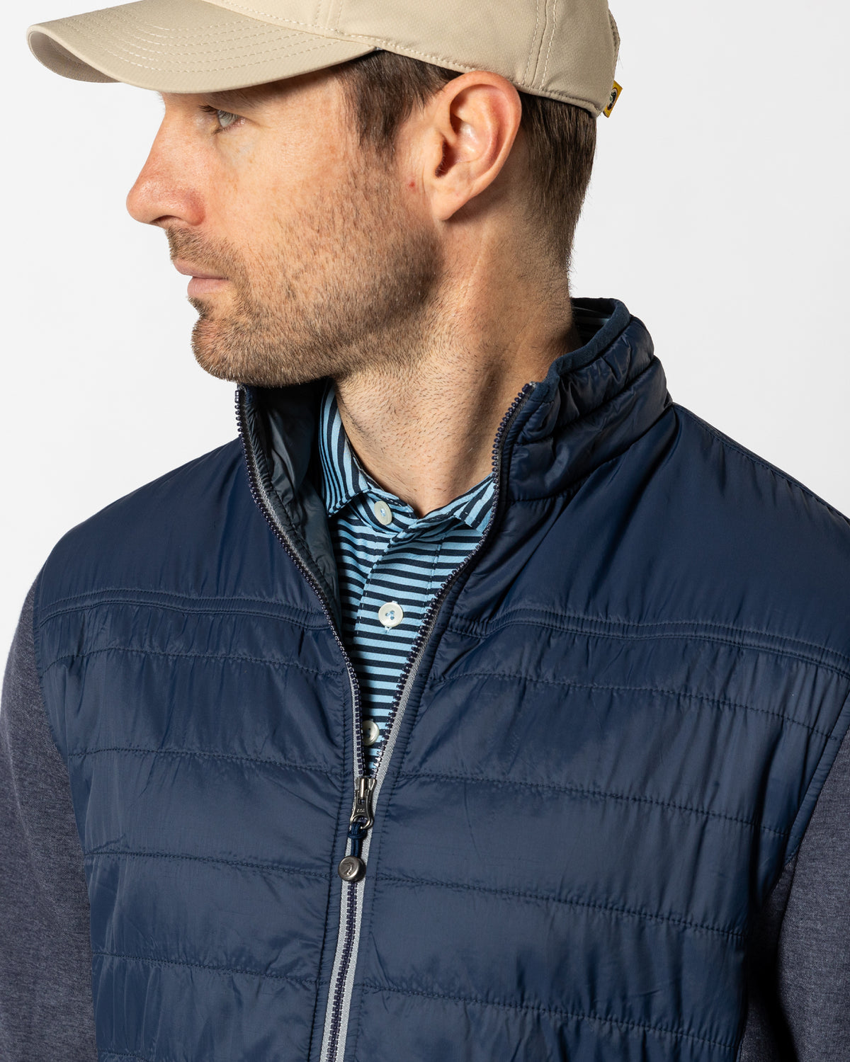 Ridgeland Performance Quilted Jacket - Navy