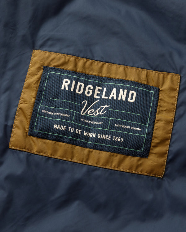 Ridgeland Performance Quilted Vest - Bronze Brown