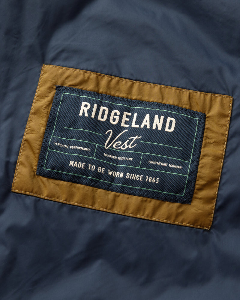Ridgeland Performance Quilted Vest - Bronze Brown