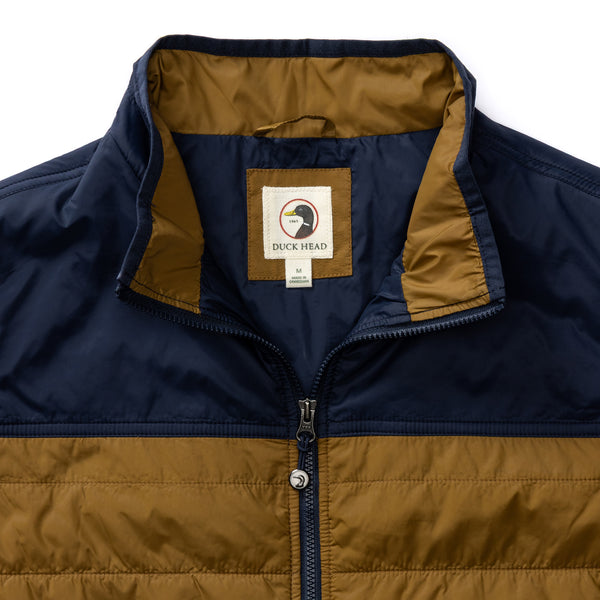 Ridgeland Performance Quilted Vest - Bronze Brown