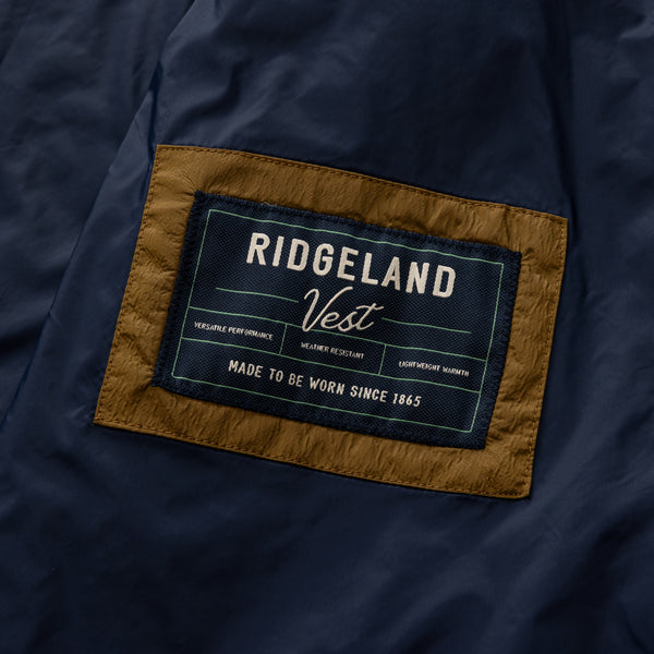 Ridgeland Performance Quilted Vest - Bronze Brown