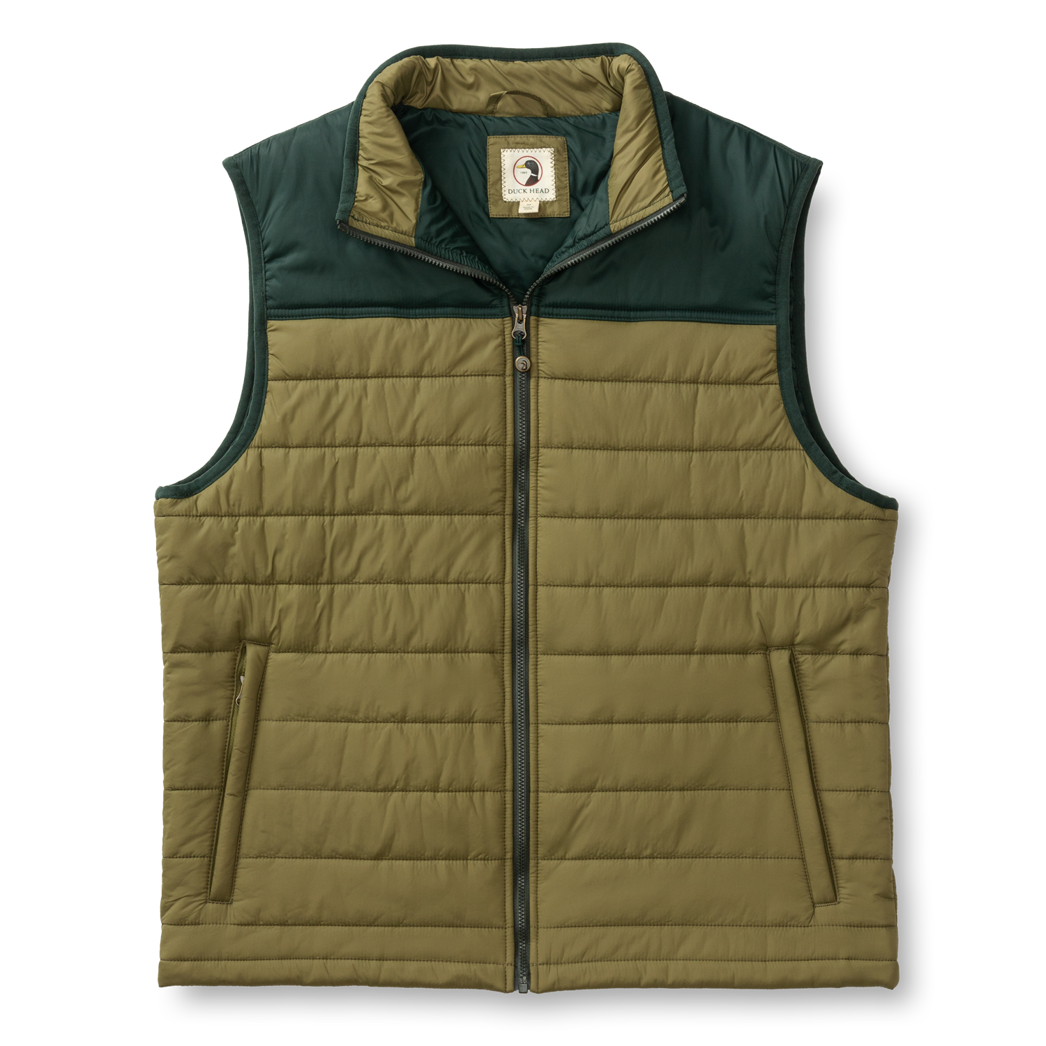 Ridgeland Performance Quilted Vest - Moss Green