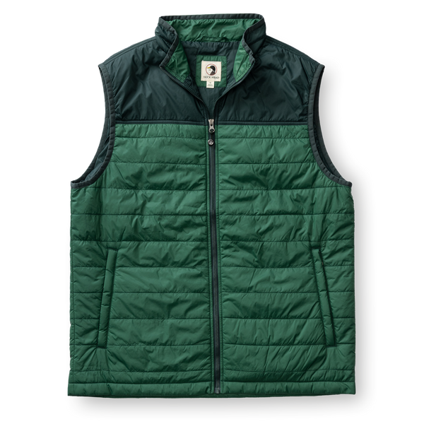 Ridgeland Performance Quilted Vest - Hunter Green
