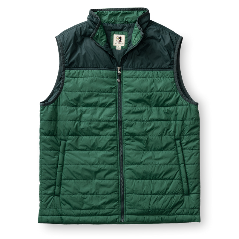 Ridgeland Performance Quilted Vest - Hunter Green