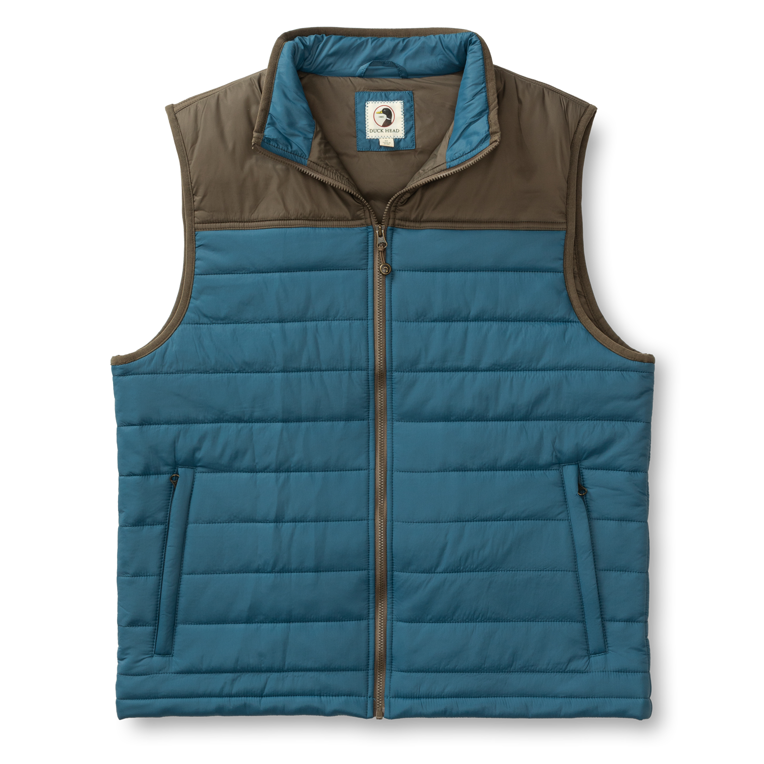 Ridgeland Performance Quilted Vest - Teal Blue