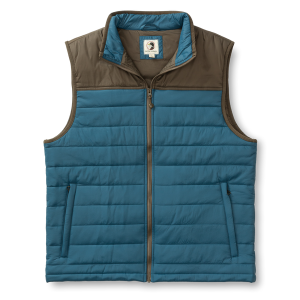 Ridgeland Performance Quilted Vest - Teal Blue