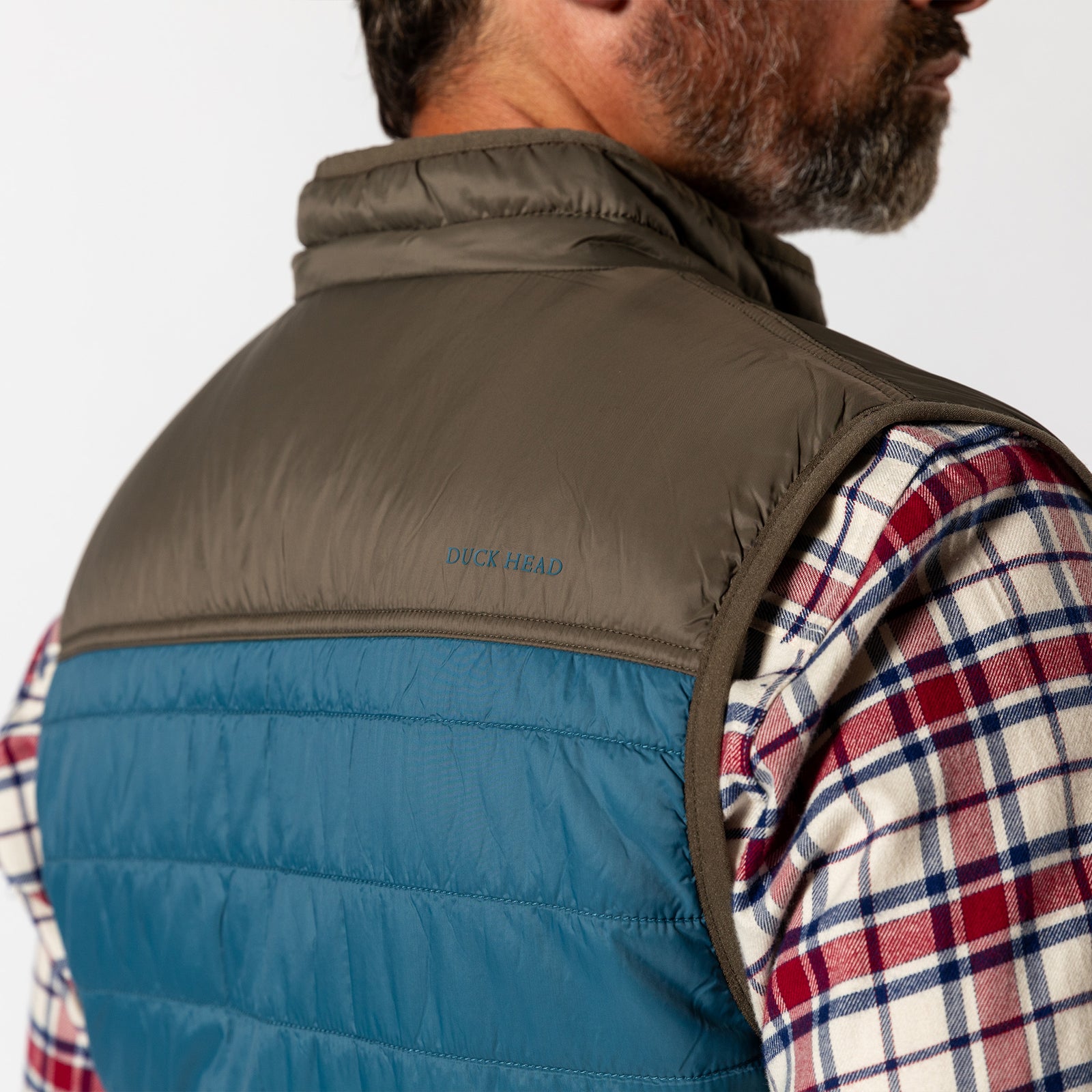 Ridgeland Performance Quilted Vest - Teal Blue