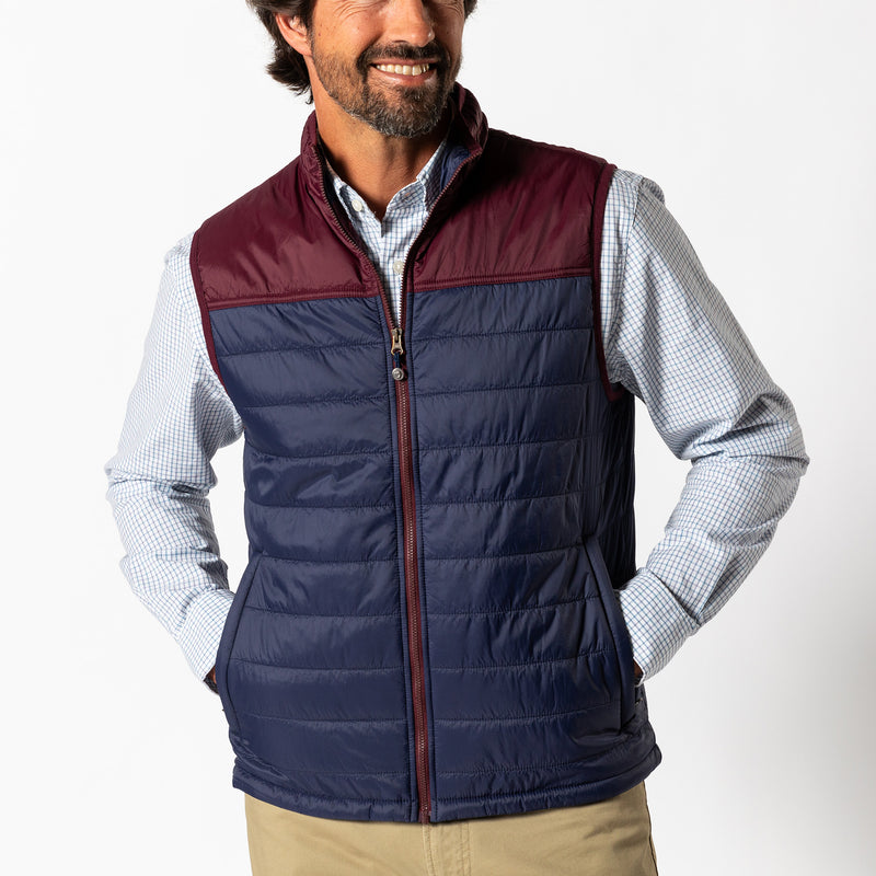 Ridgeland Performance Quilted Vest - Maritime Blue