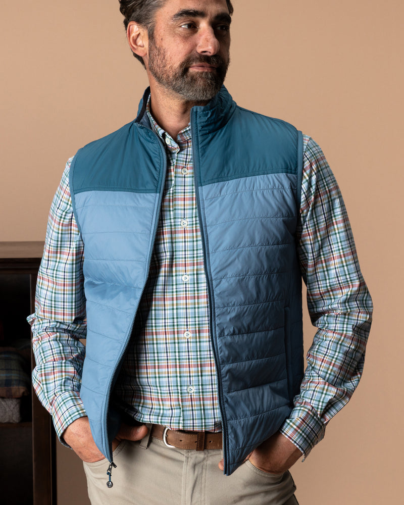Ridgeland Performance Quilted Vest - Windblown Sky