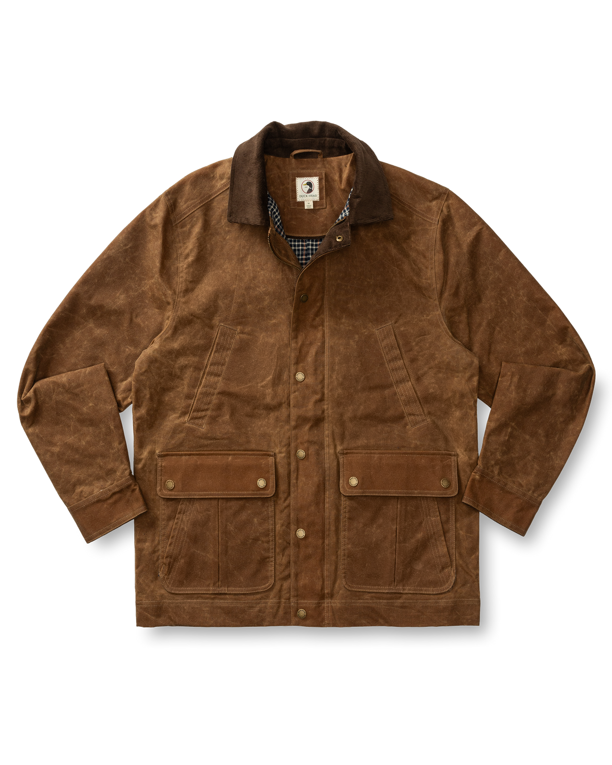 Waxed Duck Canvas Jacket - Buckskin
