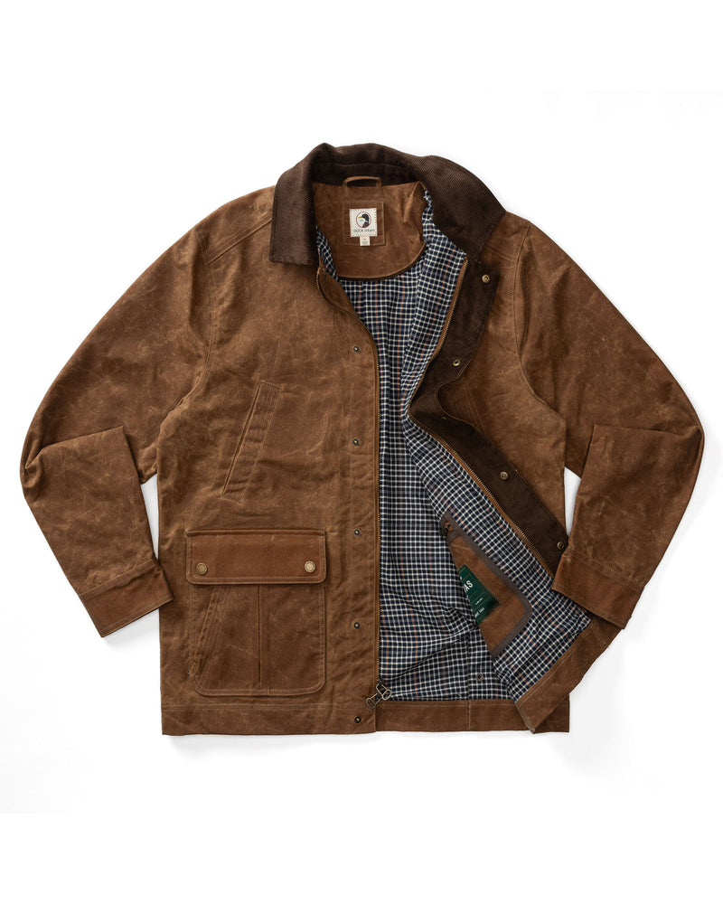 Waxed Duck Canvas Jacket - Buckskin