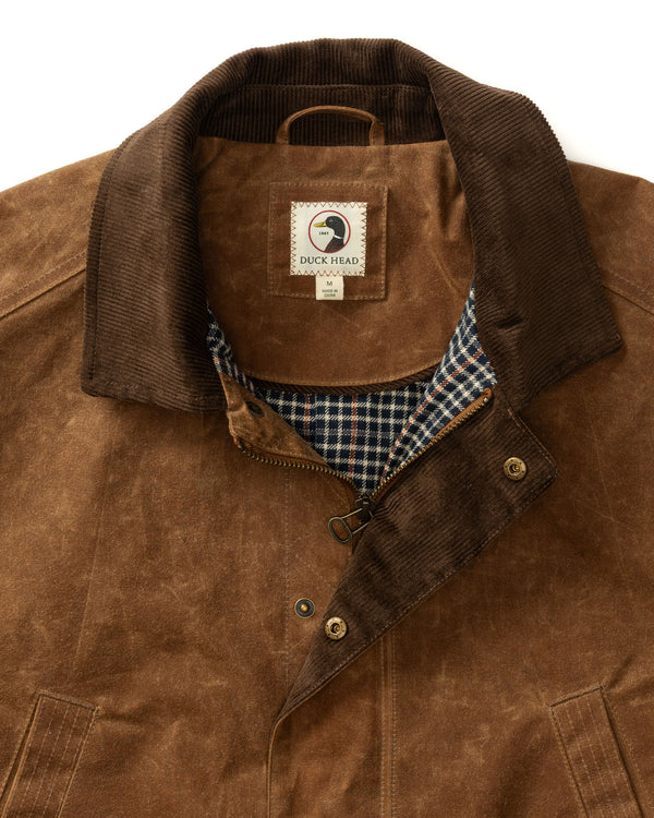Waxed Duck Canvas Jacket - Buckskin
