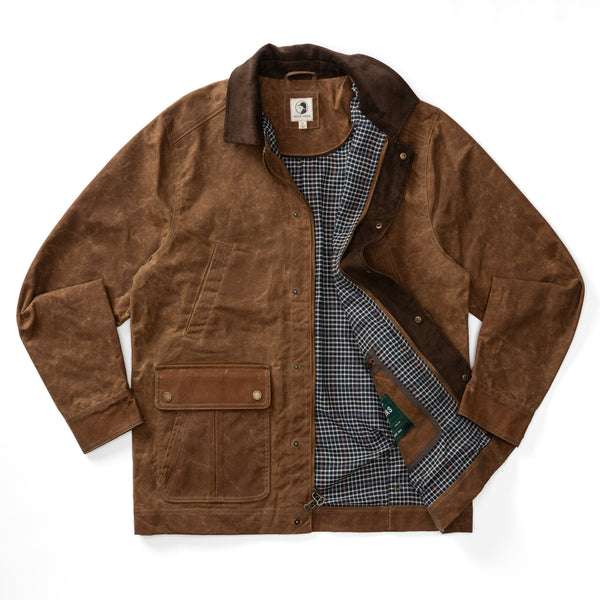Waxed Duck Canvas Jacket - Buckskin
