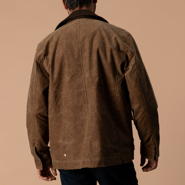Waxed Duck Canvas Jacket - Buckskin