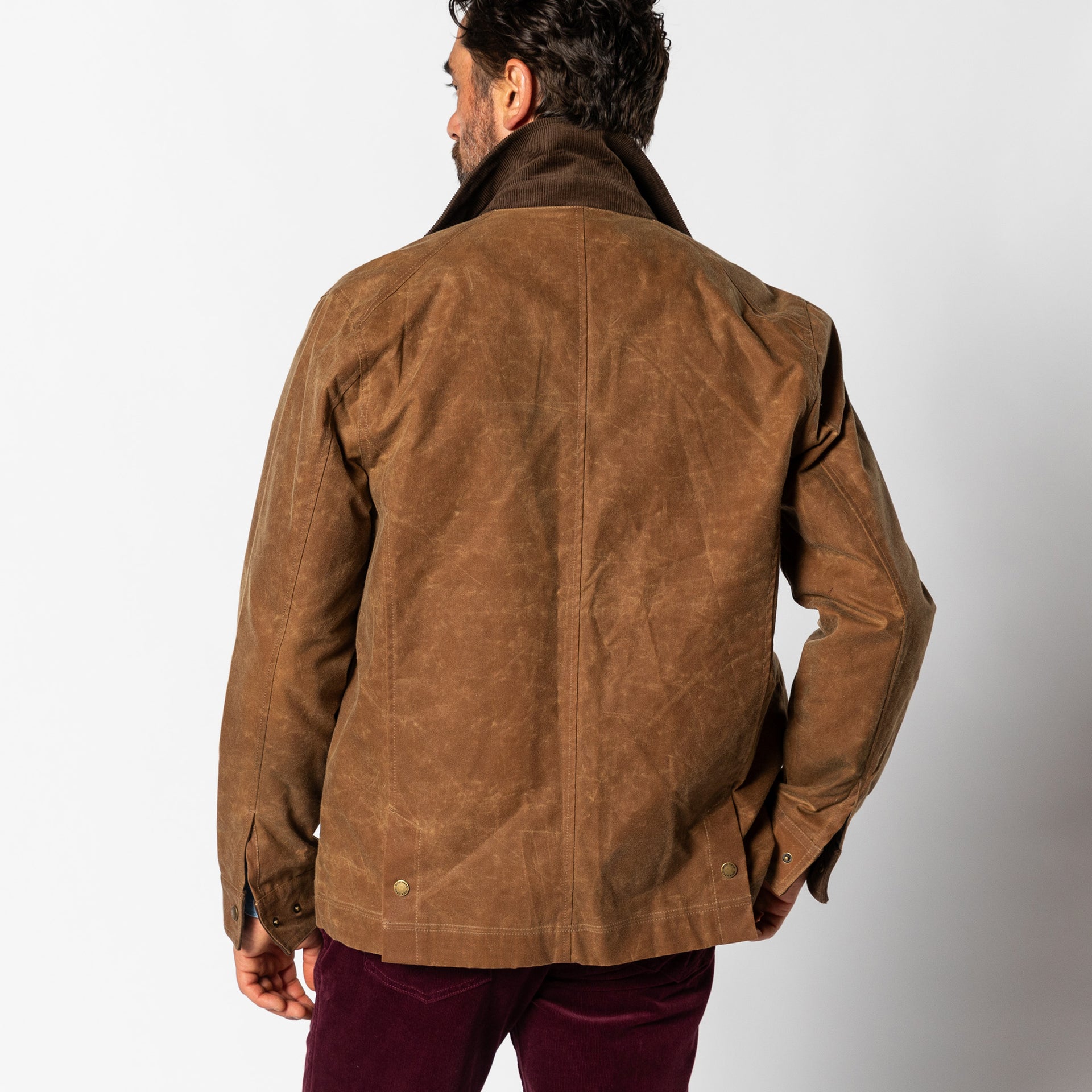 Waxed Duck Canvas Jacket - Buckskin