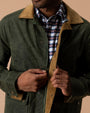 Waxed Duck Canvas Jacket - Deep Olive