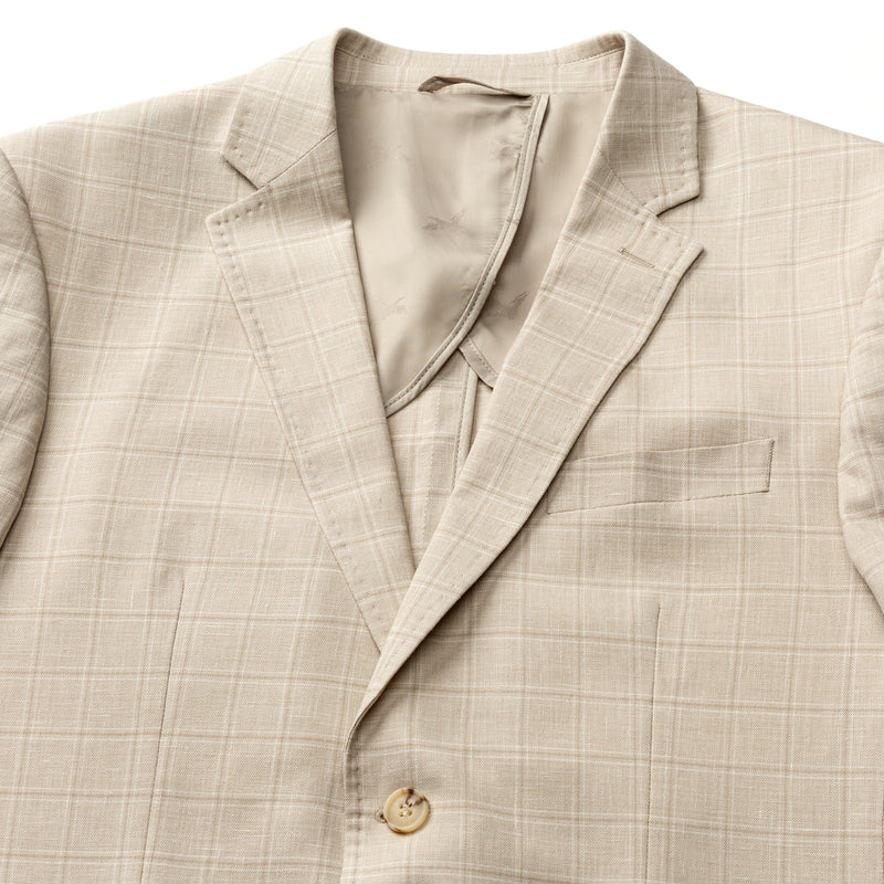Hastings Plaid Sport Coat - Tan