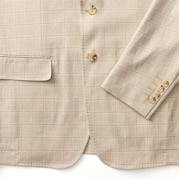 Hastings Plaid Sport Coat - Tan