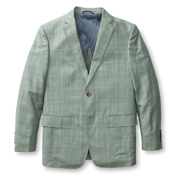 Langdon Plaid Sport Coat - Hunter Green