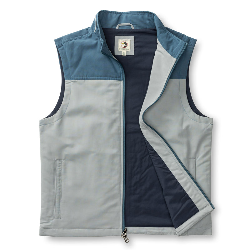 Long Drive Performance Vest - Quarry Grey