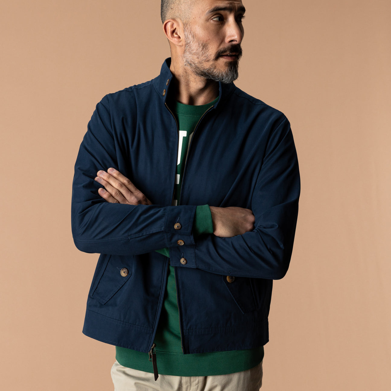 Duck Head Denim Co. Harrington Jacket - Navy