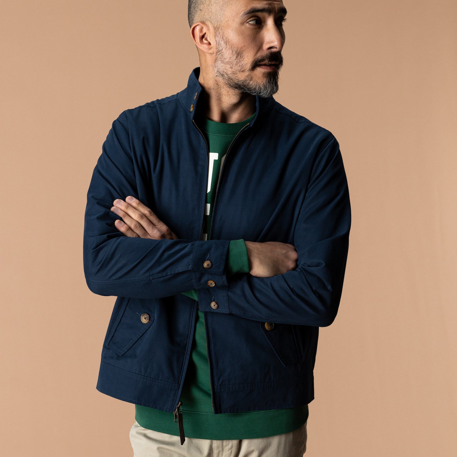 Duck Head Denim Co. Harrington Jacket - Navy