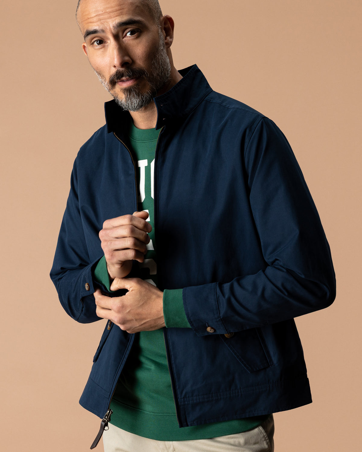 Duck Head Denim Co. Harrington Jacket - Navy