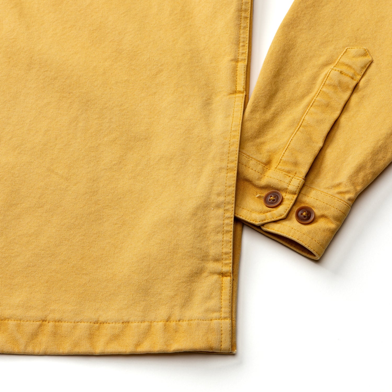 Garment Dyed Duck Canvas Jacket - Sunwashed Yellow
