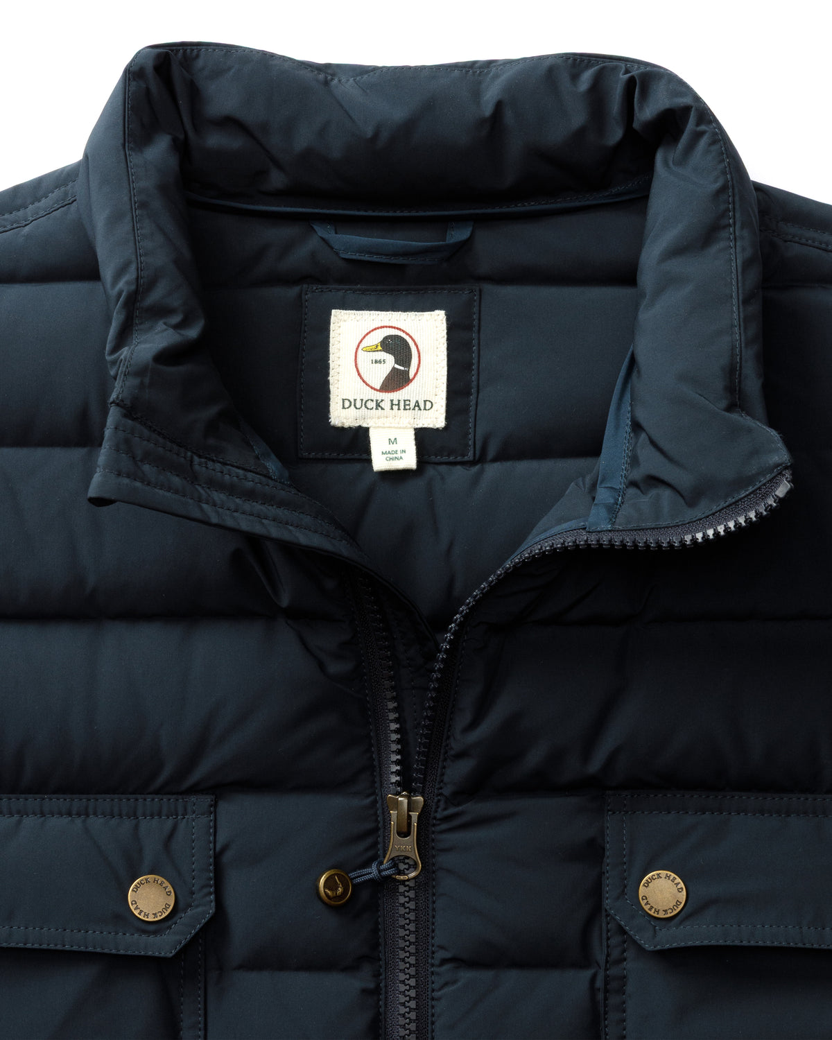 Atherton Down Quilted Jacket - Carbon Navy