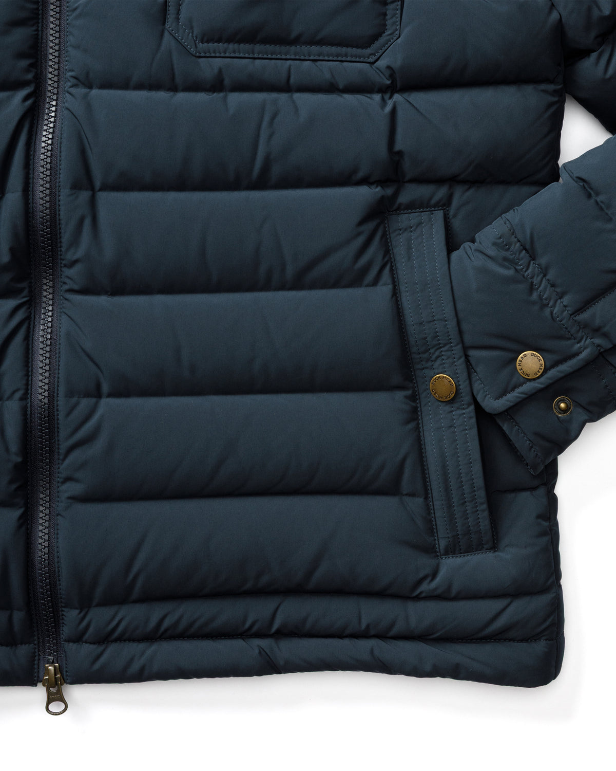 Atherton Down Quilted Jacket - Carbon Navy