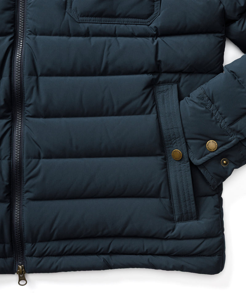 Atherton Down Quilted Jacket - Carbon Navy
