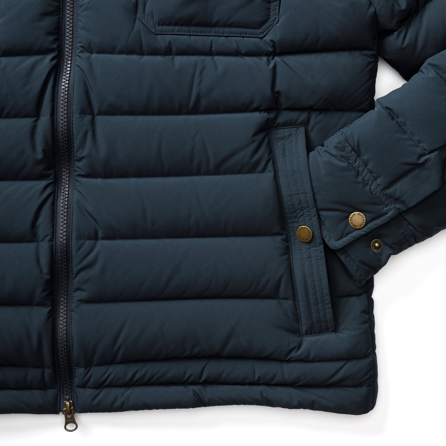 Atherton Down Quilted Jacket - Carbon Navy
