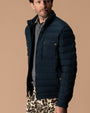 Atherton Down Quilted Jacket - Carbon Navy