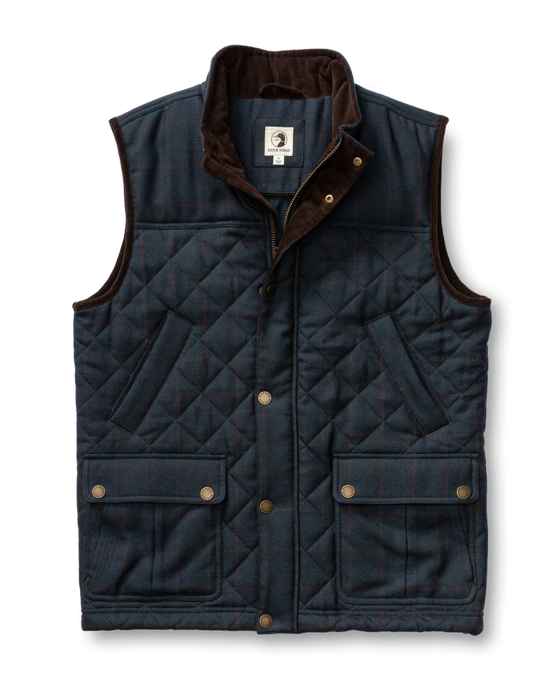 Clairmont Quilted Vest - Coming Soon - Carbon Navy