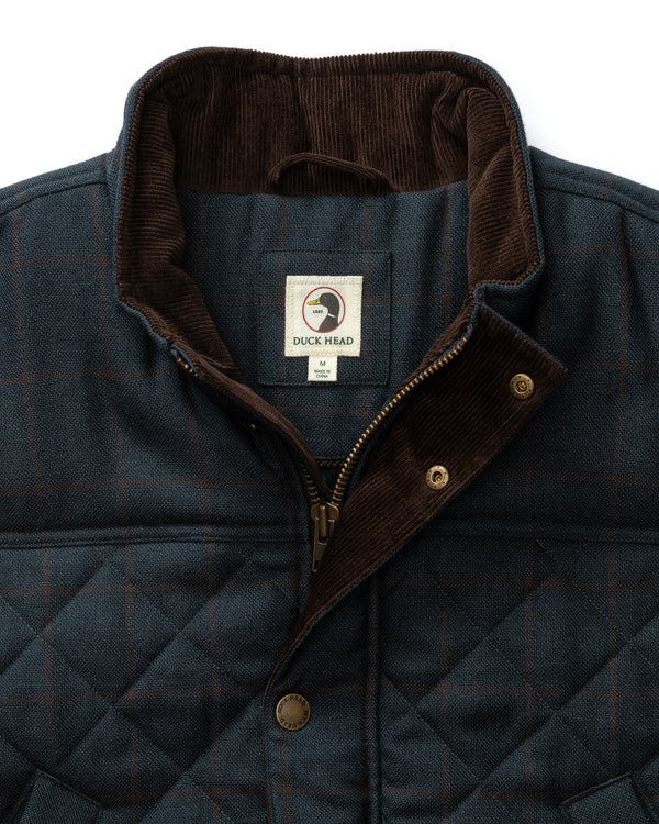 Clairmont Quilted Vest - Coming Soon - Carbon Navy