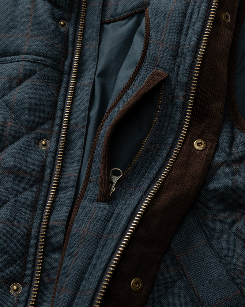 Clairmont Quilted Vest - Coming Soon - Carbon Navy