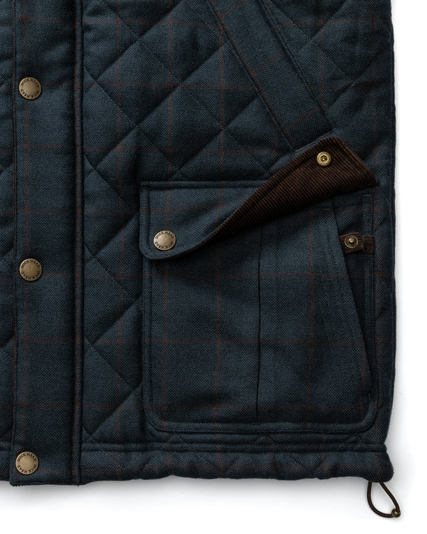 Clairmont Quilted Vest - Coming Soon - Carbon Navy