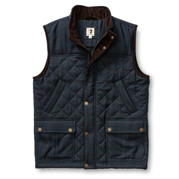 Clairmont Quilted Vest - Coming Soon - Carbon Navy