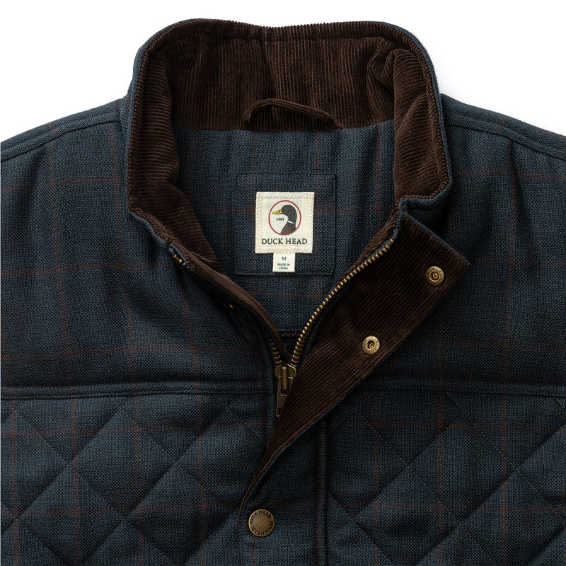 Clairmont Quilted Vest - Coming Soon - Carbon Navy