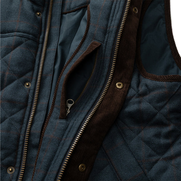 Clairmont Quilted Vest - Coming Soon - Carbon Navy