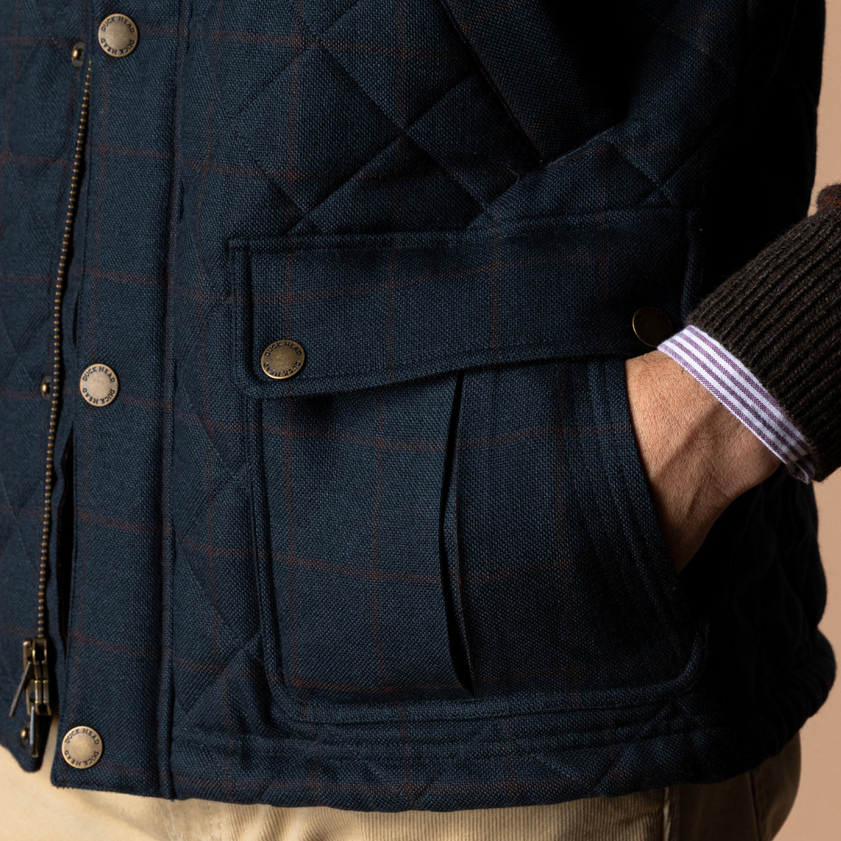 Clairmont Quilted Vest - Coming Soon - Carbon Navy