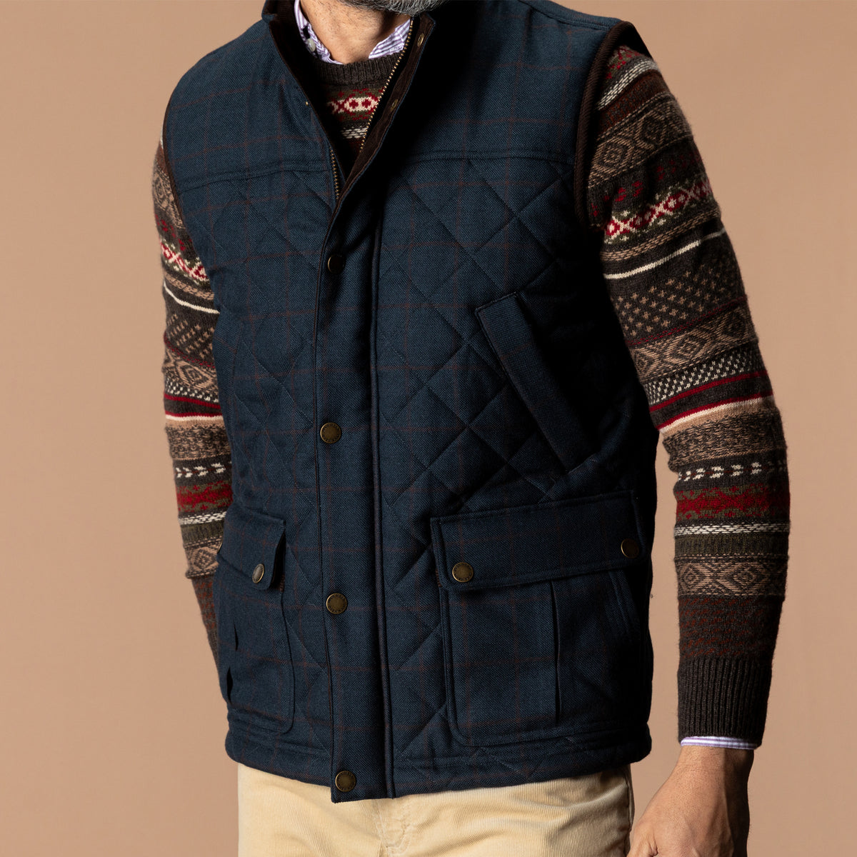 Clairmont Quilted Vest - Coming Soon - Carbon Navy