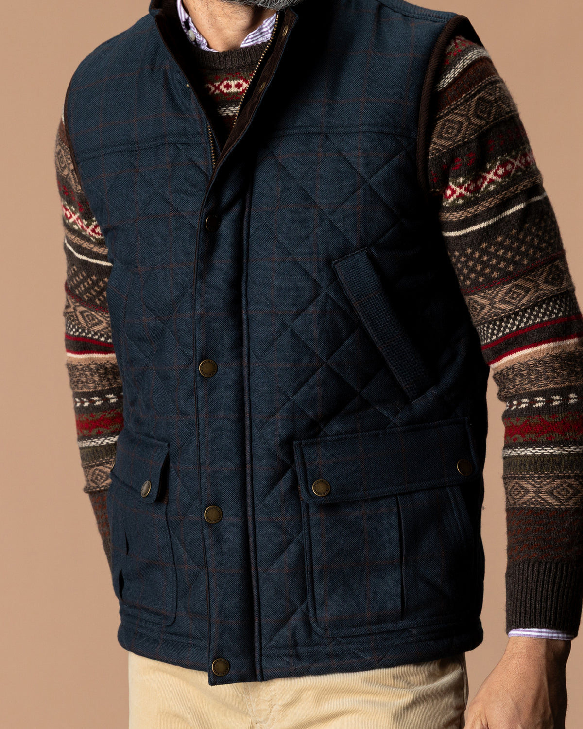 Clairmont Quilted Vest - Coming Soon - Carbon Navy
